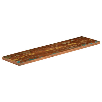 vidaXL Table Top 120x40x2.5 cm Rectangular Solid Wood Reclaimed 2