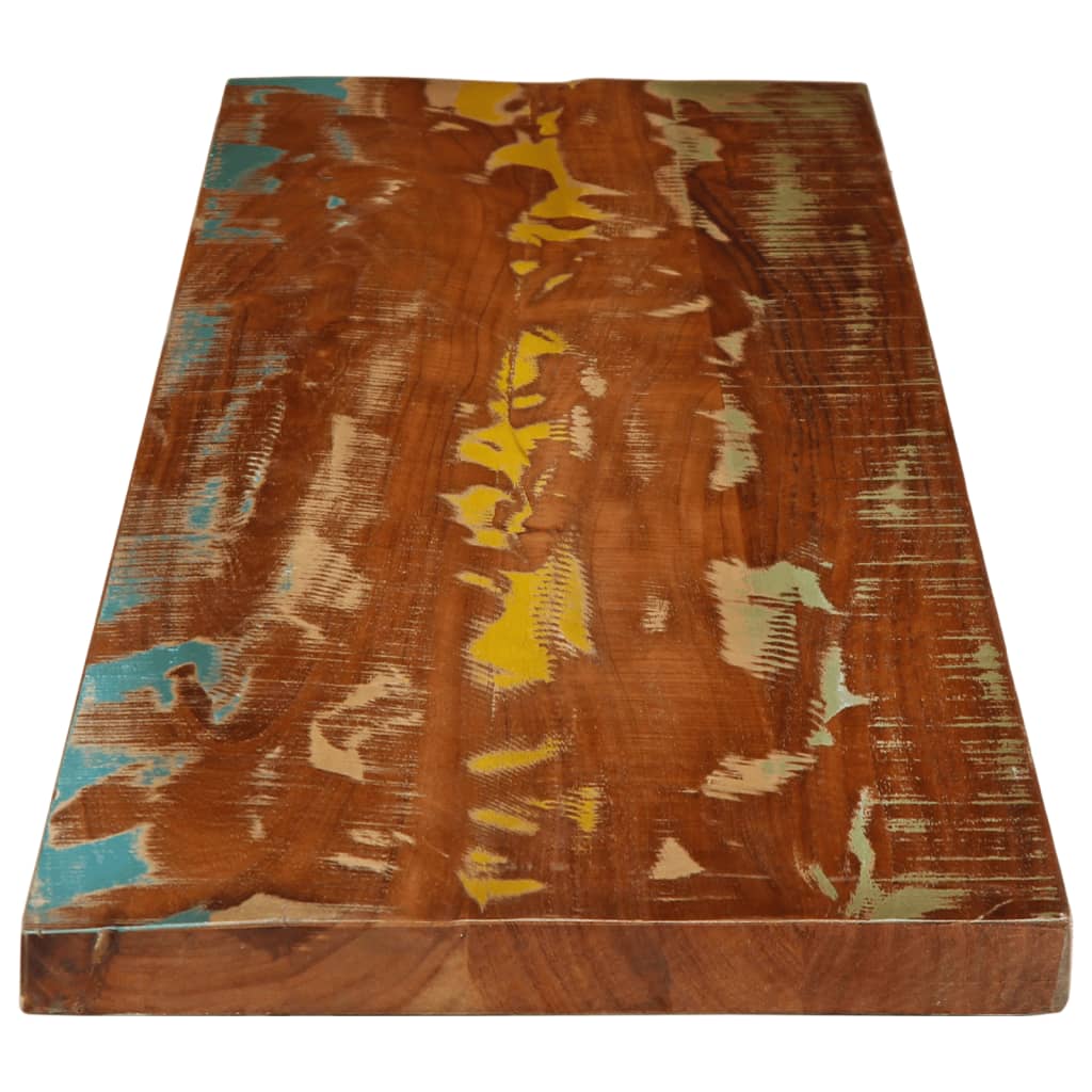 vidaXL Table Top 140x40x2.5 cm Rectangular Solid Wood Reclaimed 4