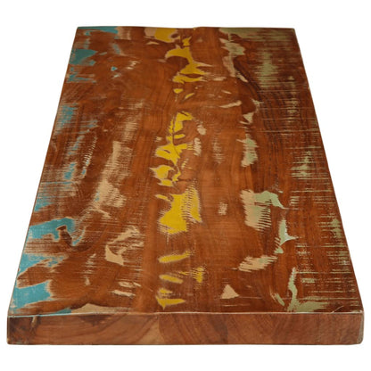 vidaXL Table Top 140x40x2.5 cm Rectangular Solid Wood Reclaimed 4