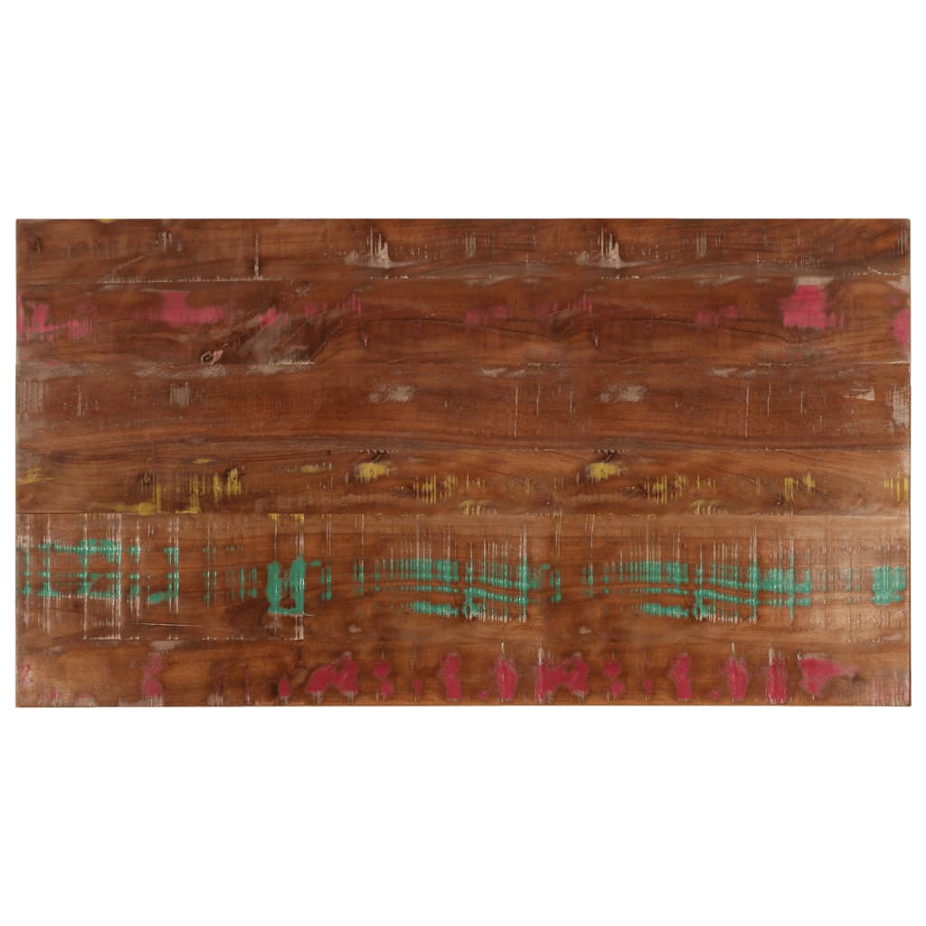vidaXL Table Top 110x50x2.5 cm Rectangular Solid Wood Reclaimed 1