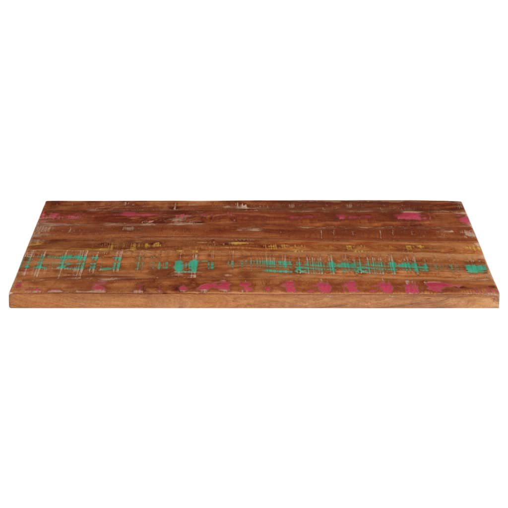 vidaXL Table Top 110x50x2.5 cm Rectangular Solid Wood Reclaimed 3