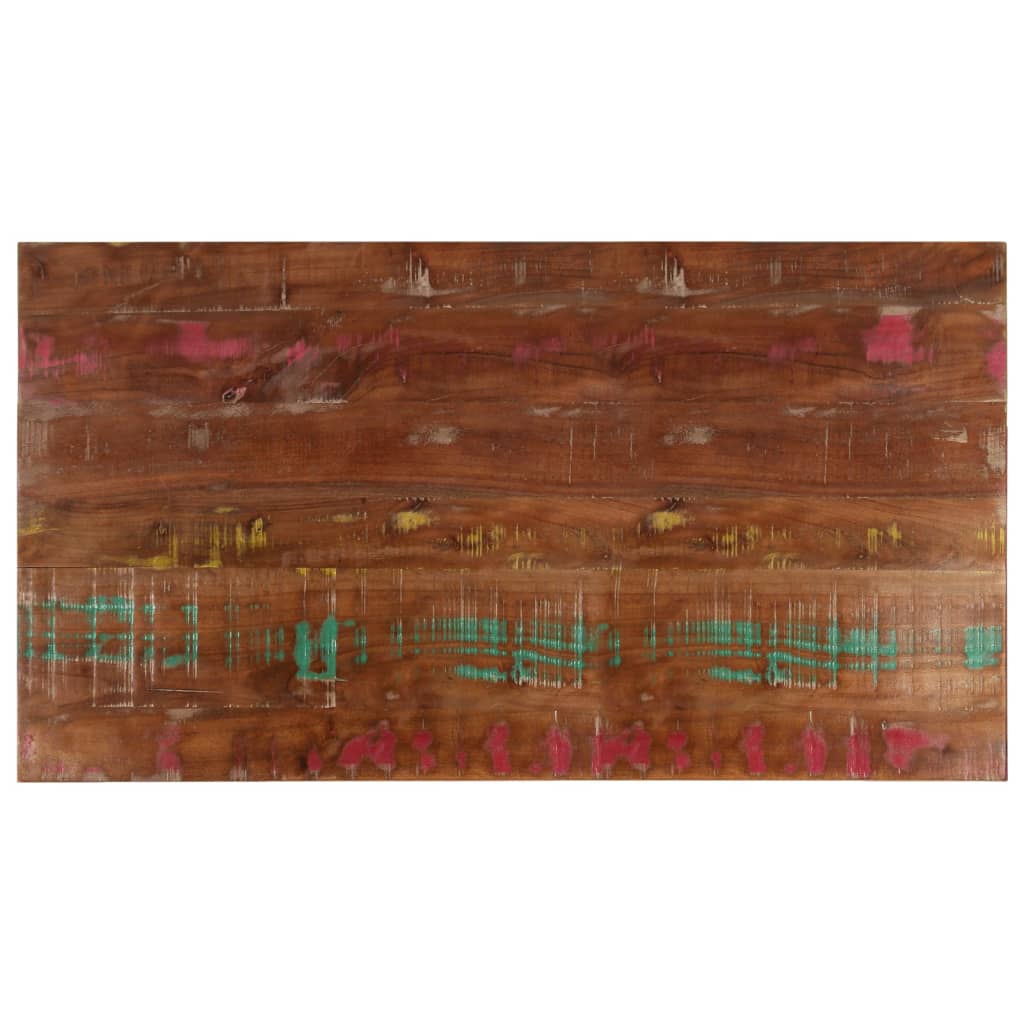 vidaXL Table Top 100x60x1.5 cm Rectangular Solid Wood Reclaimed 1