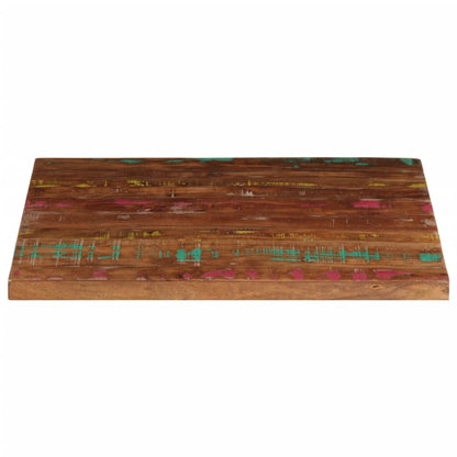 vidaXL Table Top 70x70x1.5 cm Square Solid Wood Reclaimed 3