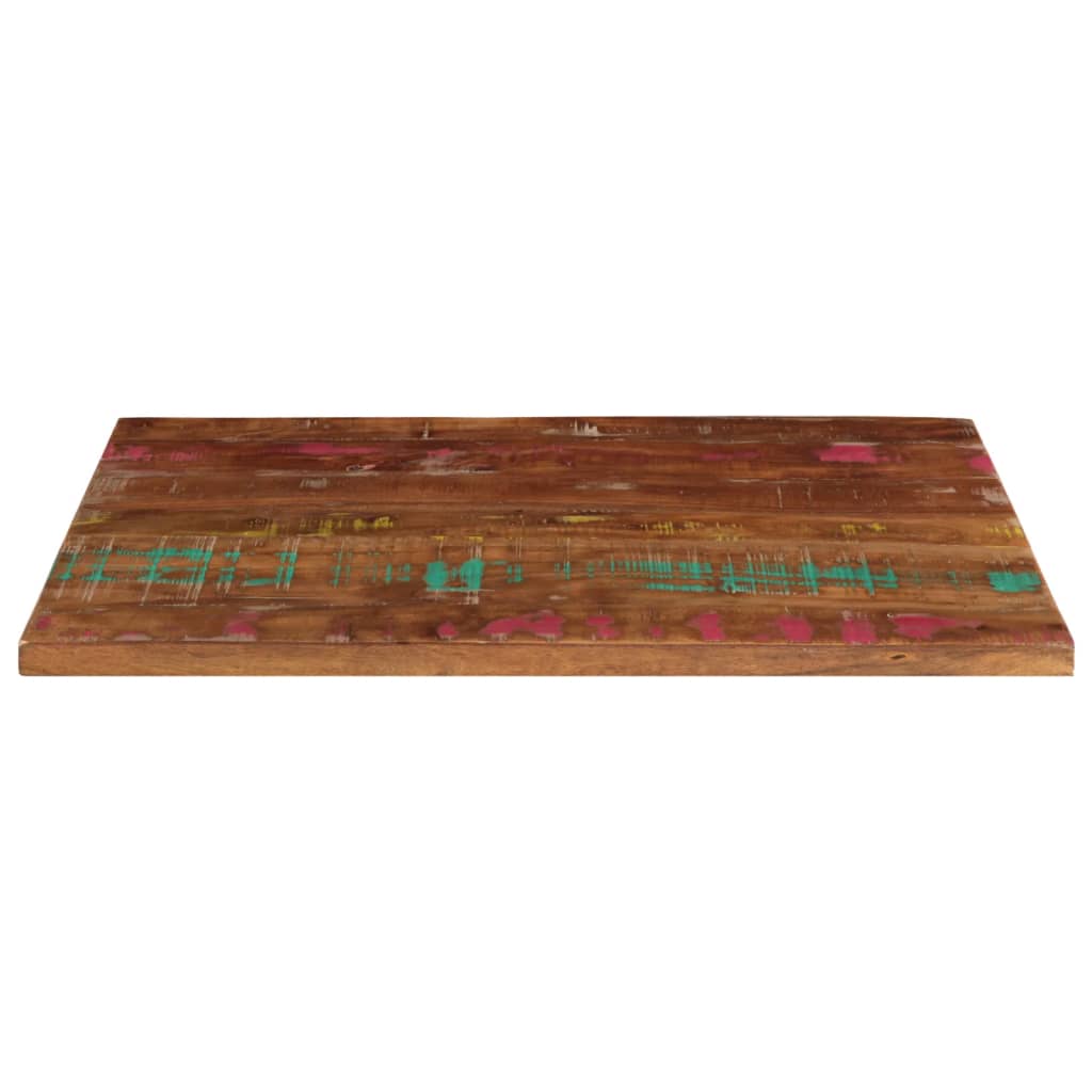 vidaXL Table Top 90x70x1.5 cm Rectangular Solid Wood Reclaimed 3