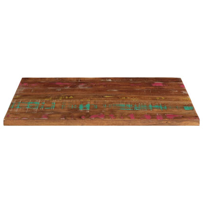 vidaXL Table Top 90x70x1.5 cm Rectangular Solid Wood Reclaimed 3
