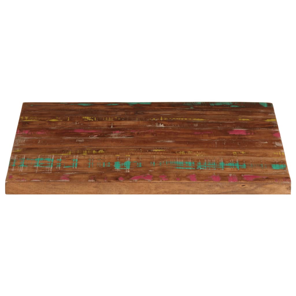 vidaXL Table Top 80x80x1.5 cm Square Solid Wood Reclaimed 3