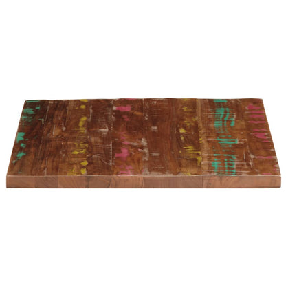 vidaXL Table Top 80x80x1.5 cm Square Solid Wood Reclaimed 4