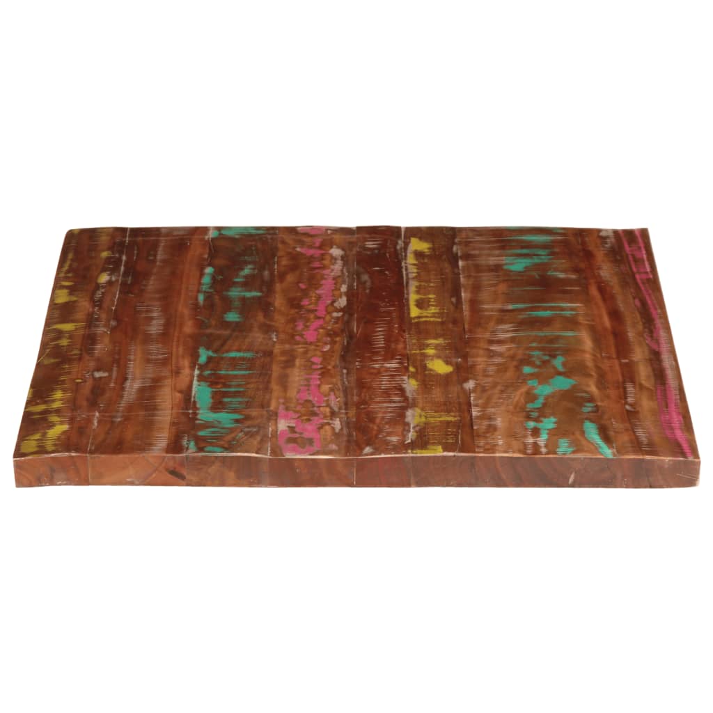 vidaXL Table Top 90x80x2,5 cm Rectangular Solid Wood Reclaimed 5