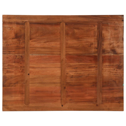 vidaXL Table Top 90x80x2,5 cm Rectangular Solid Wood Reclaimed 4