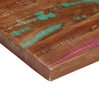 vidaXL Table Top 90x80x2,5 cm Rectangular Solid Wood Reclaimed 6