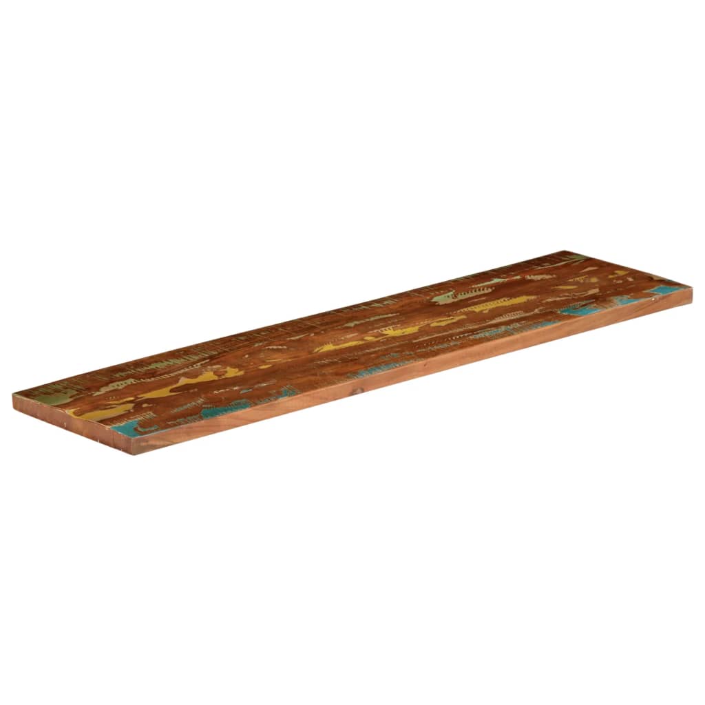 vidaXL Table Top 120x20x3.8 cm Rectangular Solid Wood Reclaimed 2