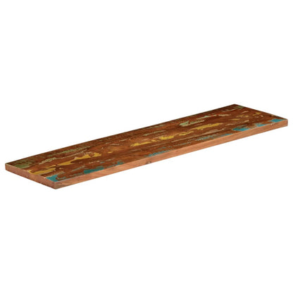 vidaXL Table Top 120x30x3.8 cm Rectangular Solid Wood Reclaimed 2