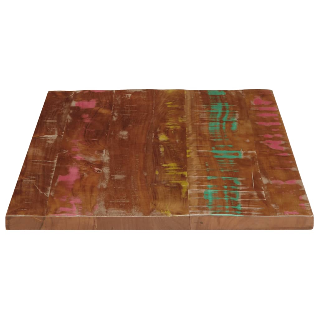 vidaXL Table Top 70x50x3.8 cm Rectangular Solid Wood Reclaimed 4