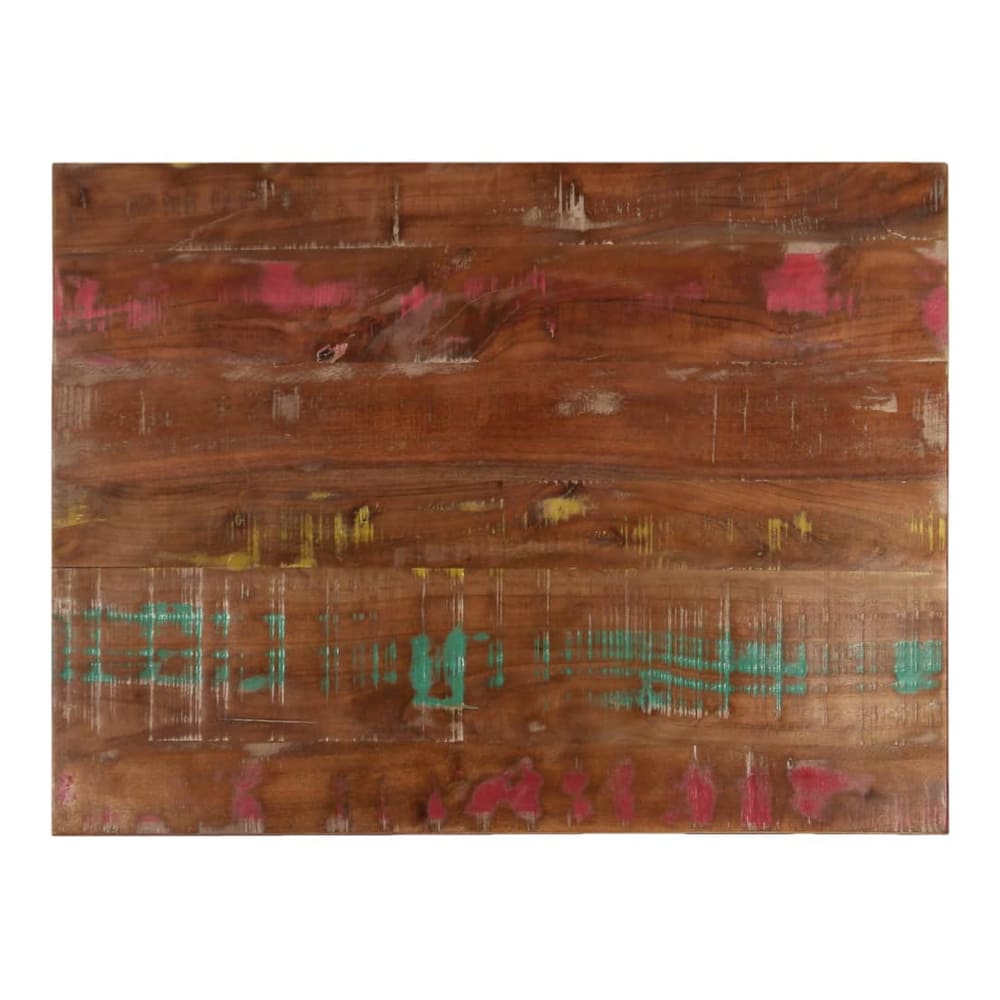 Table Top Square Solid Wood Reclaimed Thickness wood(multicolour