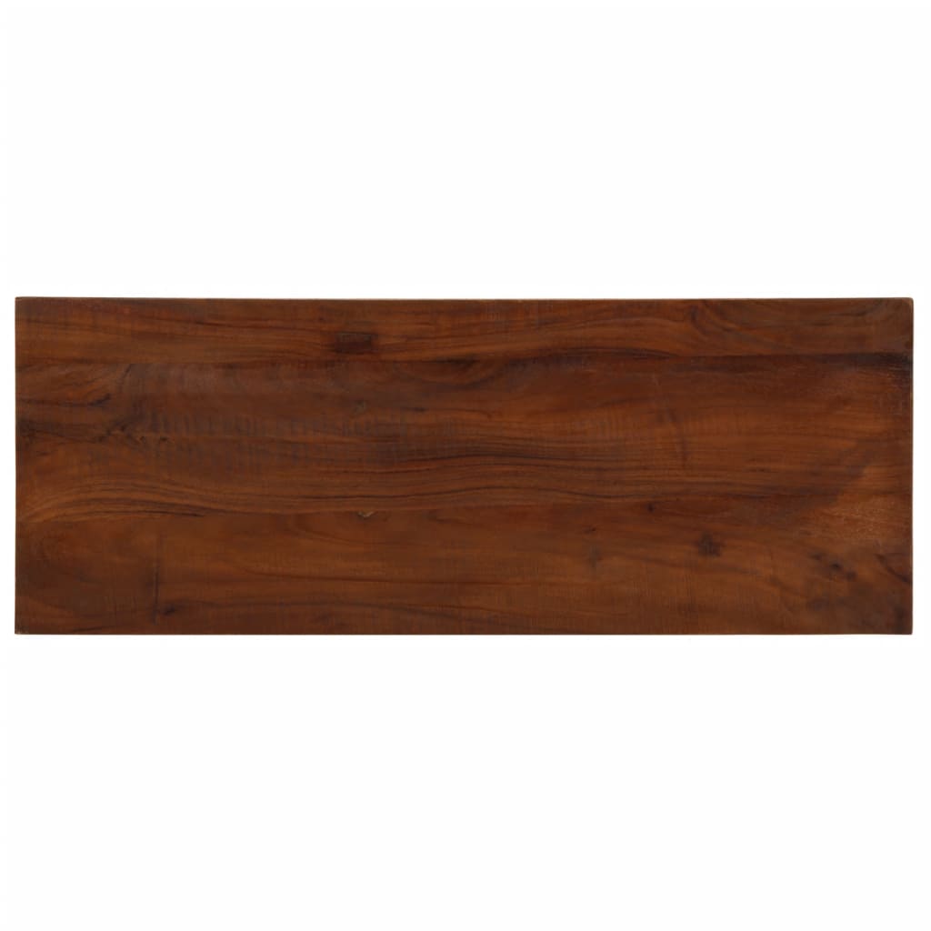 vidaXL Table Top 90x30x3.8 cm Rectangular Solid Wood Reclaimed 1