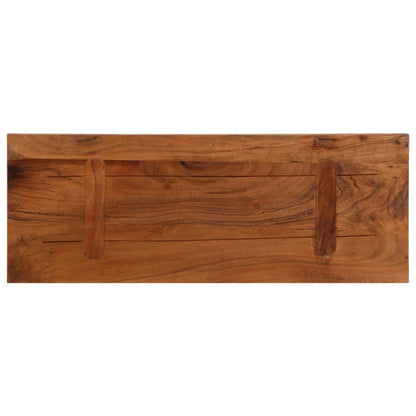 vidaXL Table Top 90x30x3.8 cm Rectangular Solid Wood Reclaimed 5