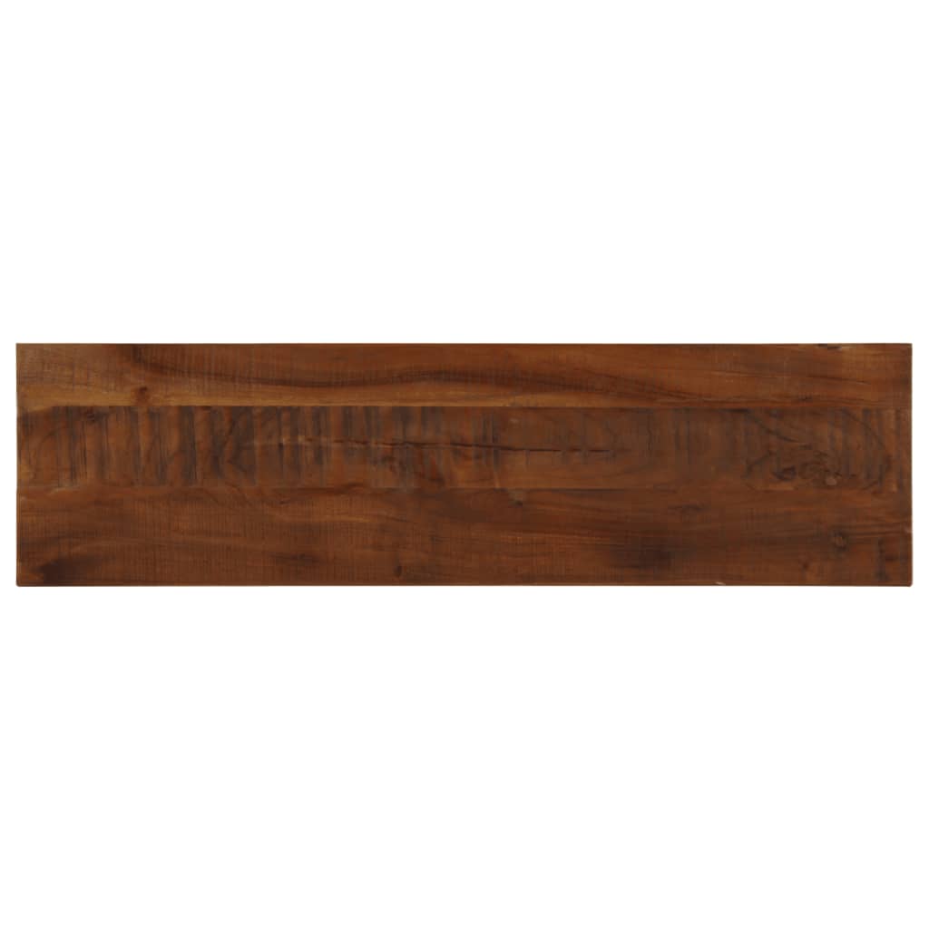 vidaXL Table Top 110x30x3.8 cm Rectangular Solid Wood Reclaimed 1