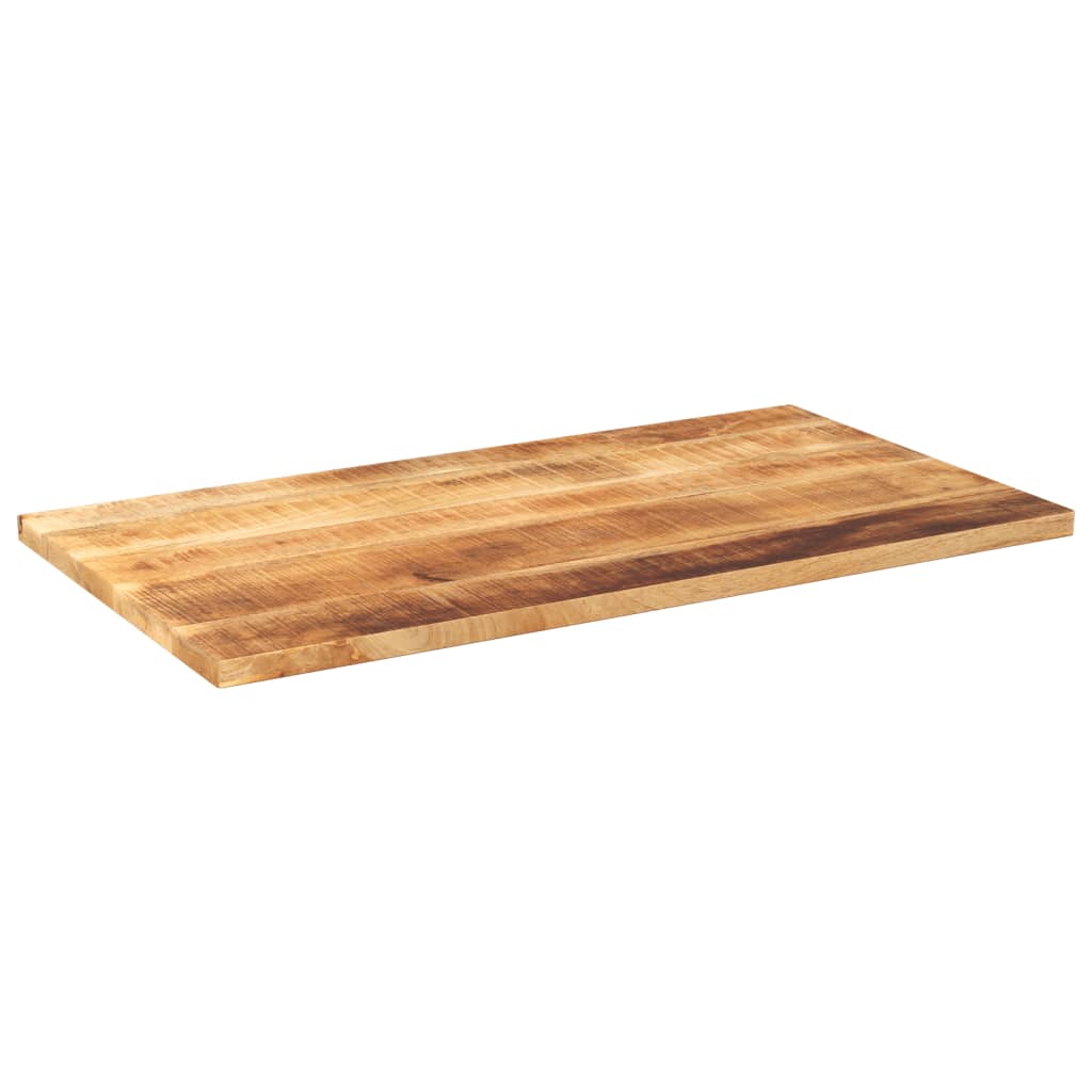 vidaXL Table Top 100x50x2,5 cm Rectangular Solid Wood Rough Mango 2