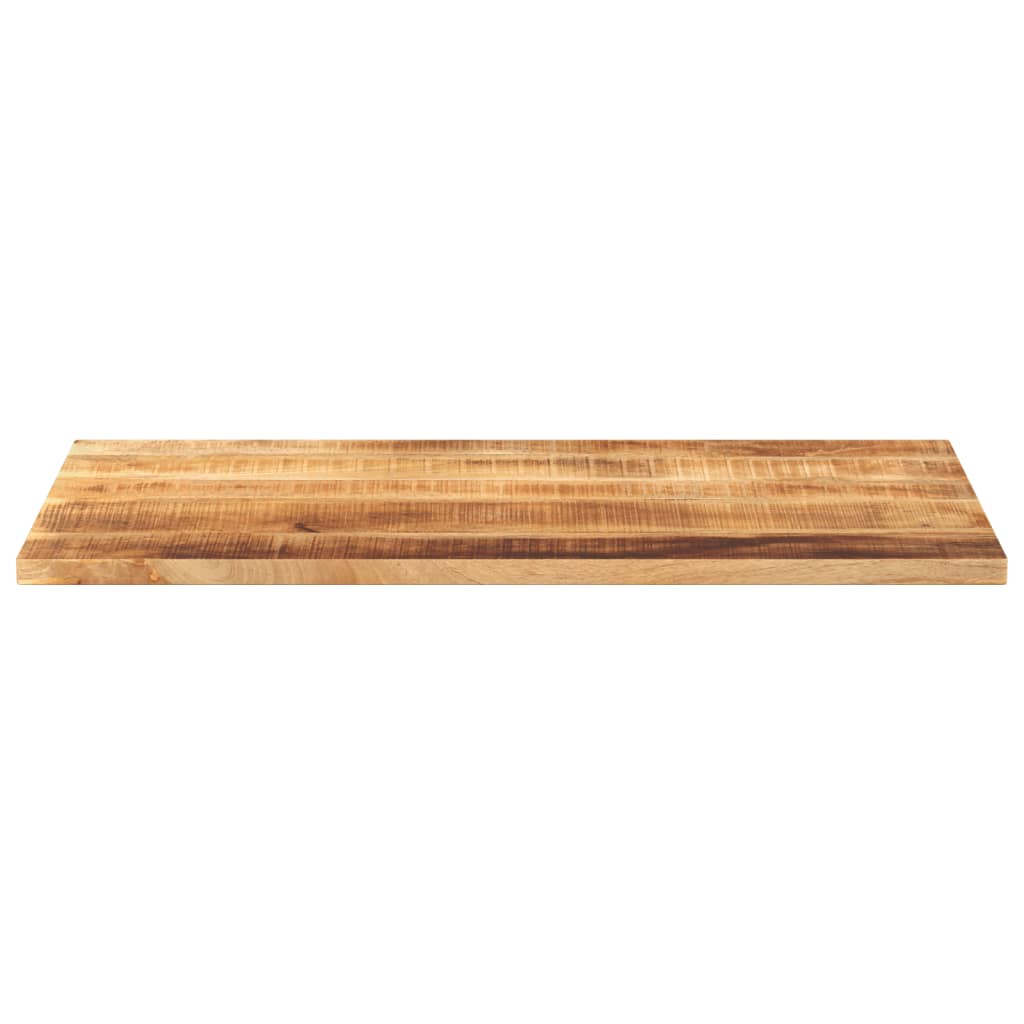 vidaXL Table Top 100x50x2,5 cm Rectangular Solid Wood Rough Mango 3