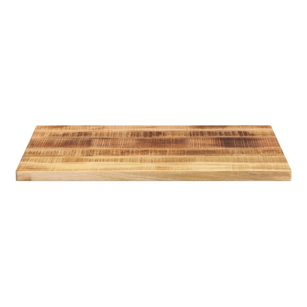 Table Top 60x60x2.5 cm Square Solid Wood Rough Mango Thickness 25 mm Rough Mango wood(natural) 90 cm