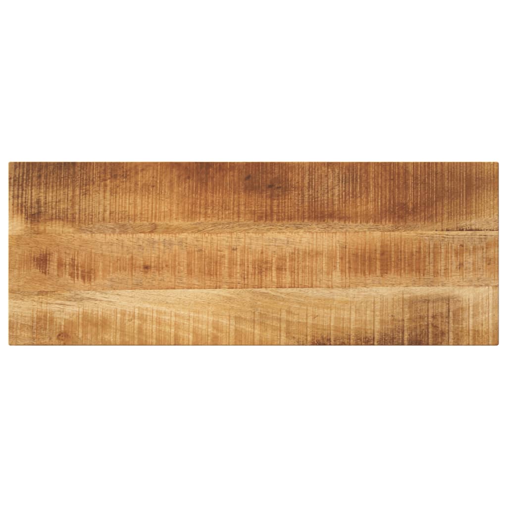 vidaXL Table Top 80x40x3.8 cm Rectangular Solid Wood Rough Mango 1