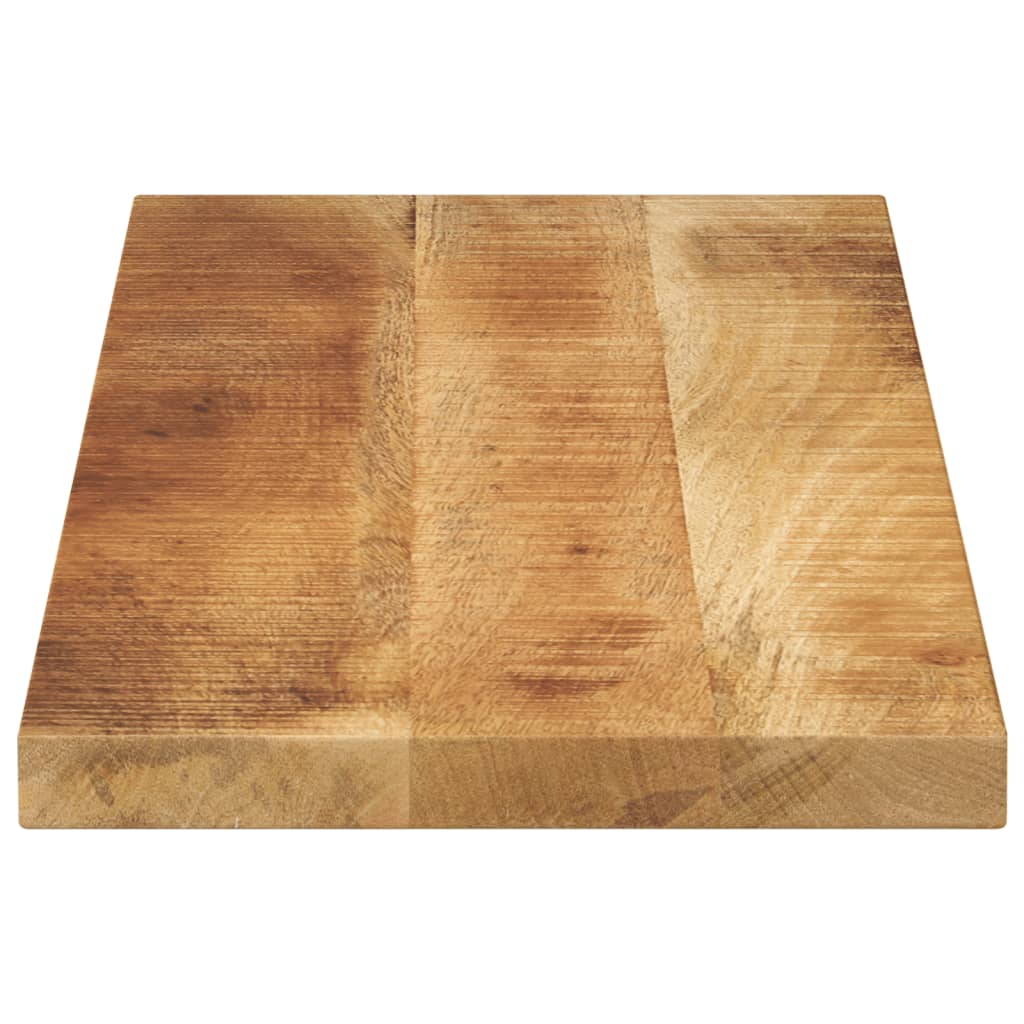 vidaXL Table Top 80x40x3.8 cm Rectangular Solid Wood Rough Mango 4