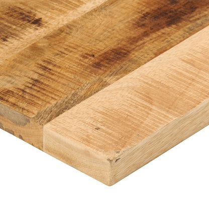 vidaXL Table Top 80x40x3.8 cm Rectangular Solid Wood Rough Mango 6