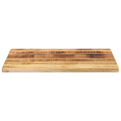 vidaXL Table Top 90x50x3.8 cm Rectangular Solid Wood Rough Mango 3