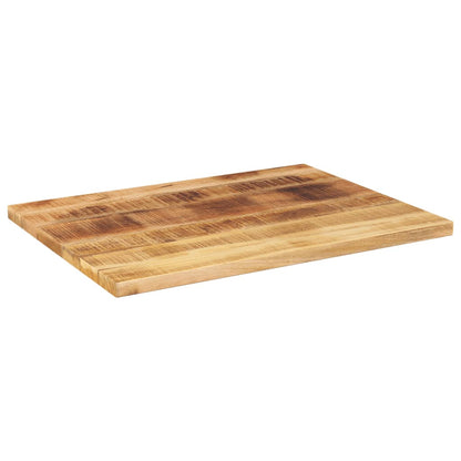 vidaXL Table Top 80x60x3.8 cm Rectangular Solid Wood Rough Mango 2