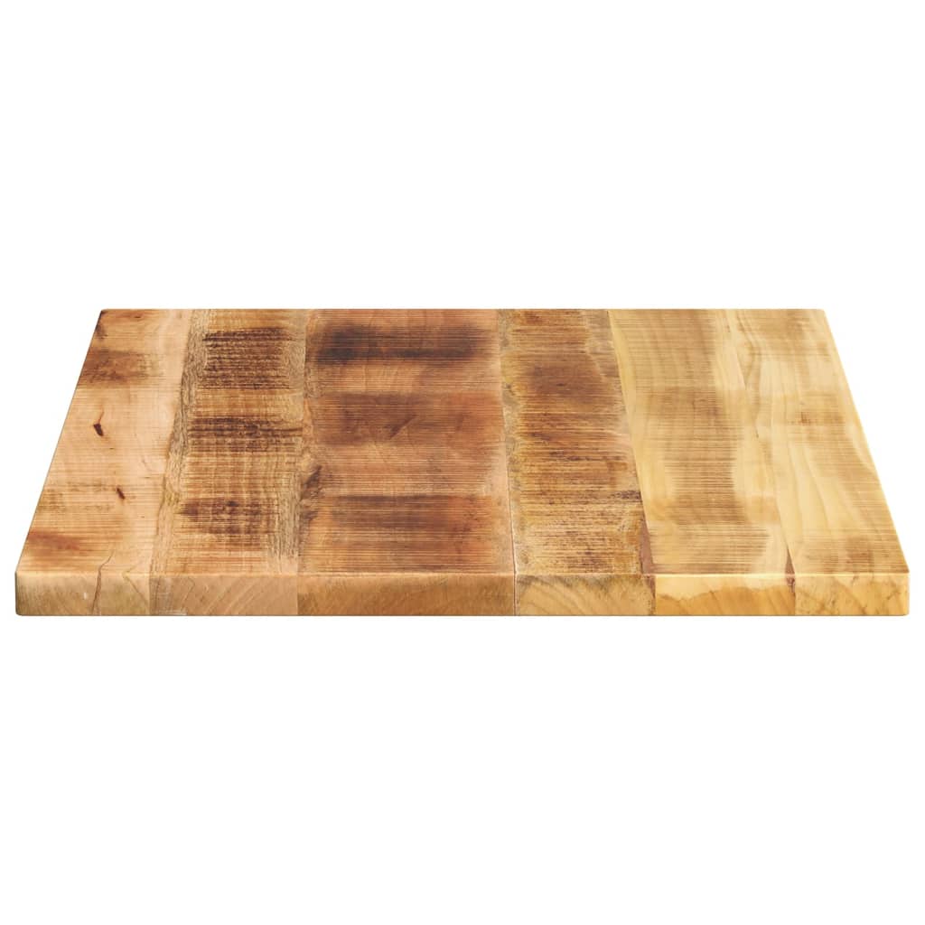 vidaXL Table Top 80x60x3.8 cm Rectangular Solid Wood Rough Mango 4