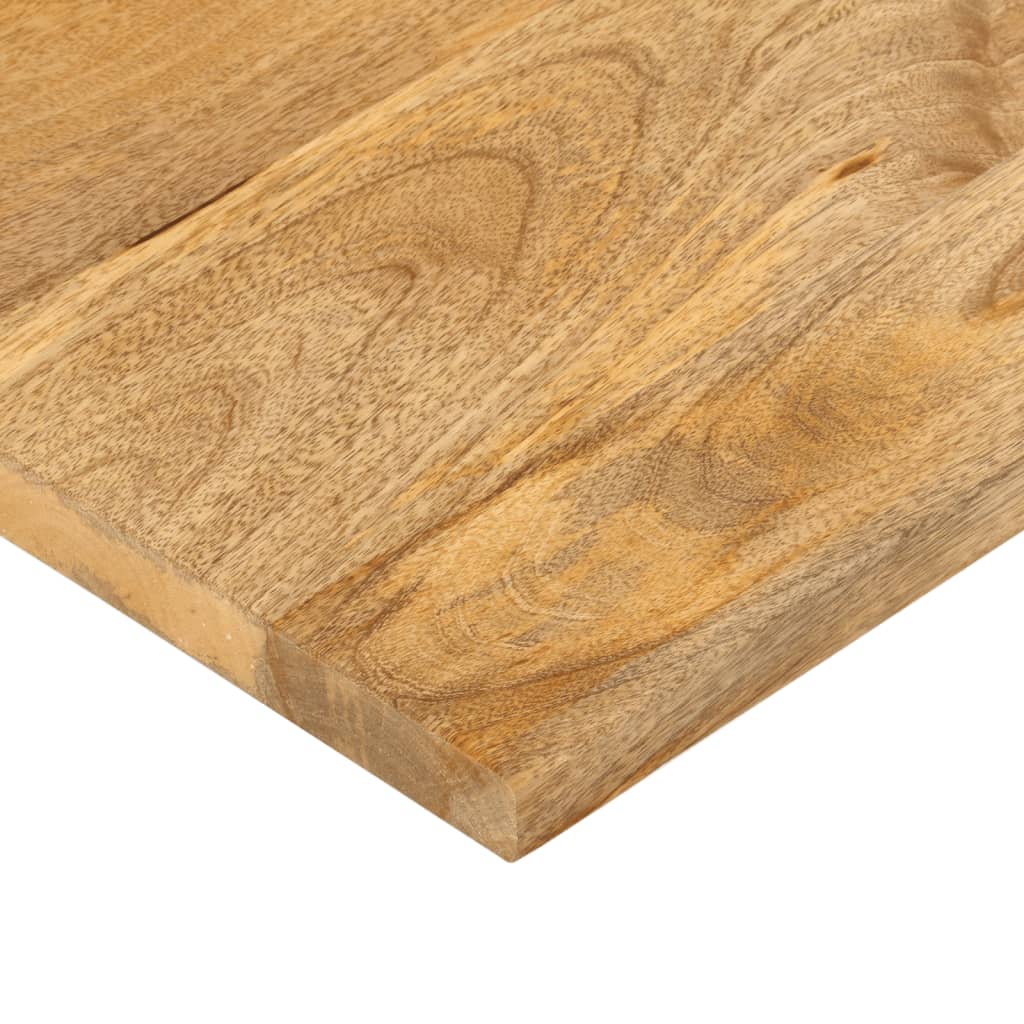 vidaXL Table Top 90x40x3.8 cm Rectangular Solid Wood Mango 6