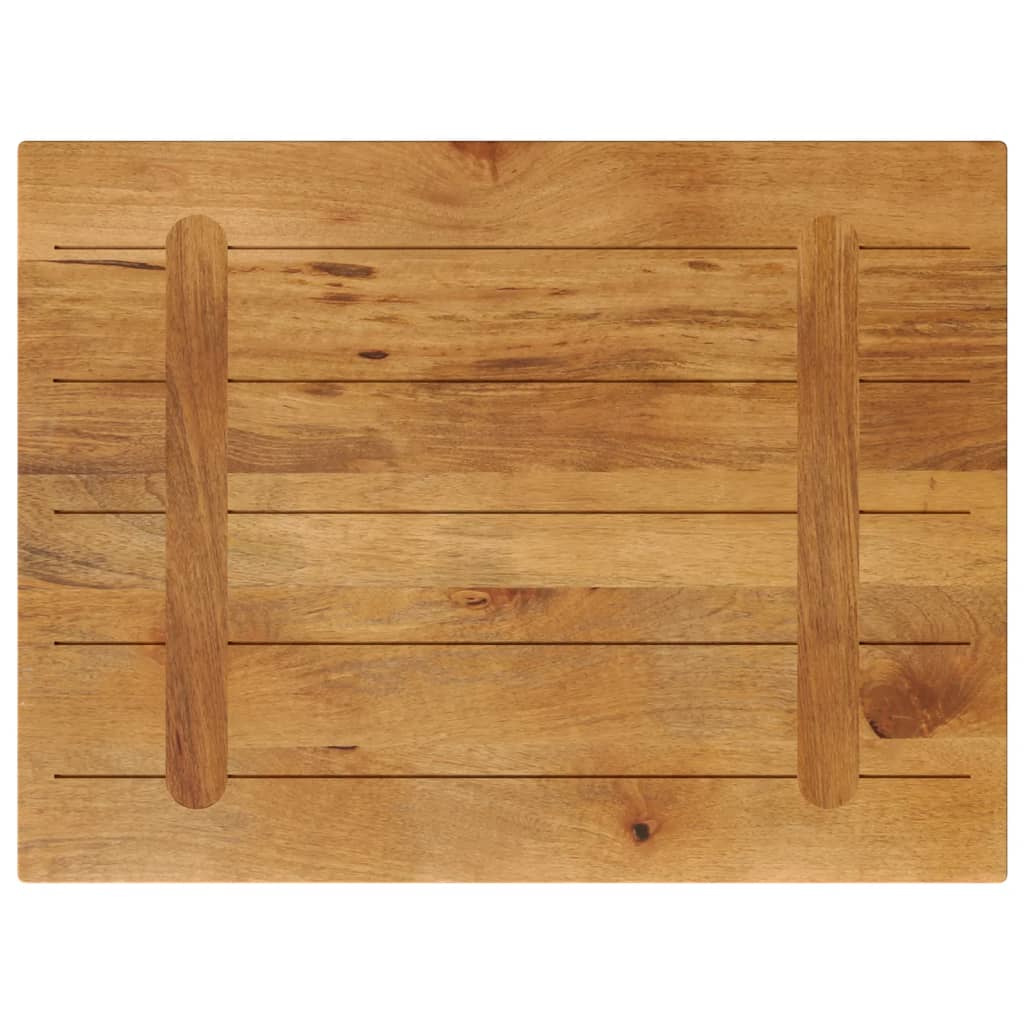 vidaXL Table Top 70x60x2.5 cm Rectangular Solid Wood Mango 5