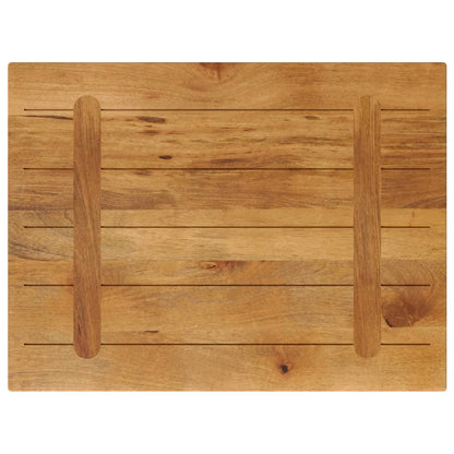 vidaXL Table Top 70x60x2.5 cm Rectangular Solid Wood Mango 5