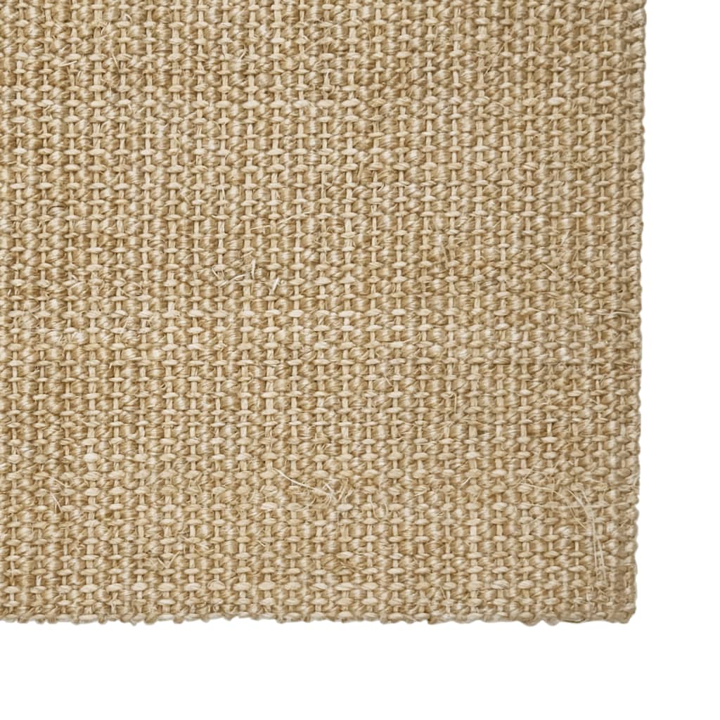 vidaXL Sisal Rug for Scratching Post 80x100 cm 3