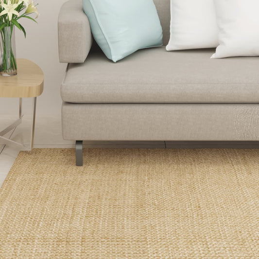 Sisal Rug for Scratching Post Width 80 cm Light Brown 100 cm