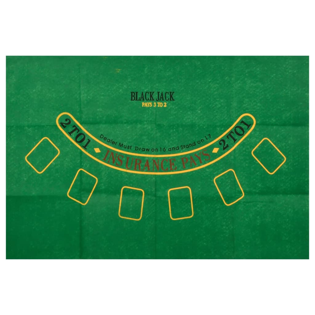 vidaXL Poker Chip Set 600 pcs 4 g 5