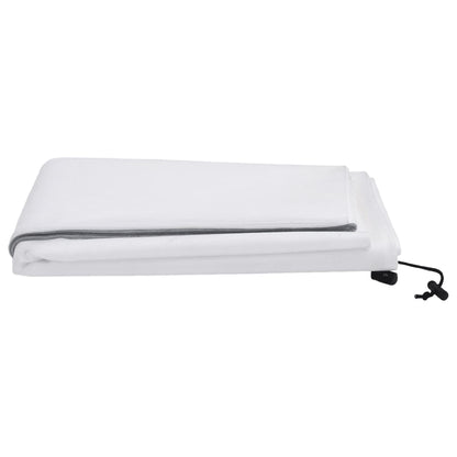 vidaXL Plant Fleece Covers with Zip 2 pcs 70 g/m² 3.93x3 m 5