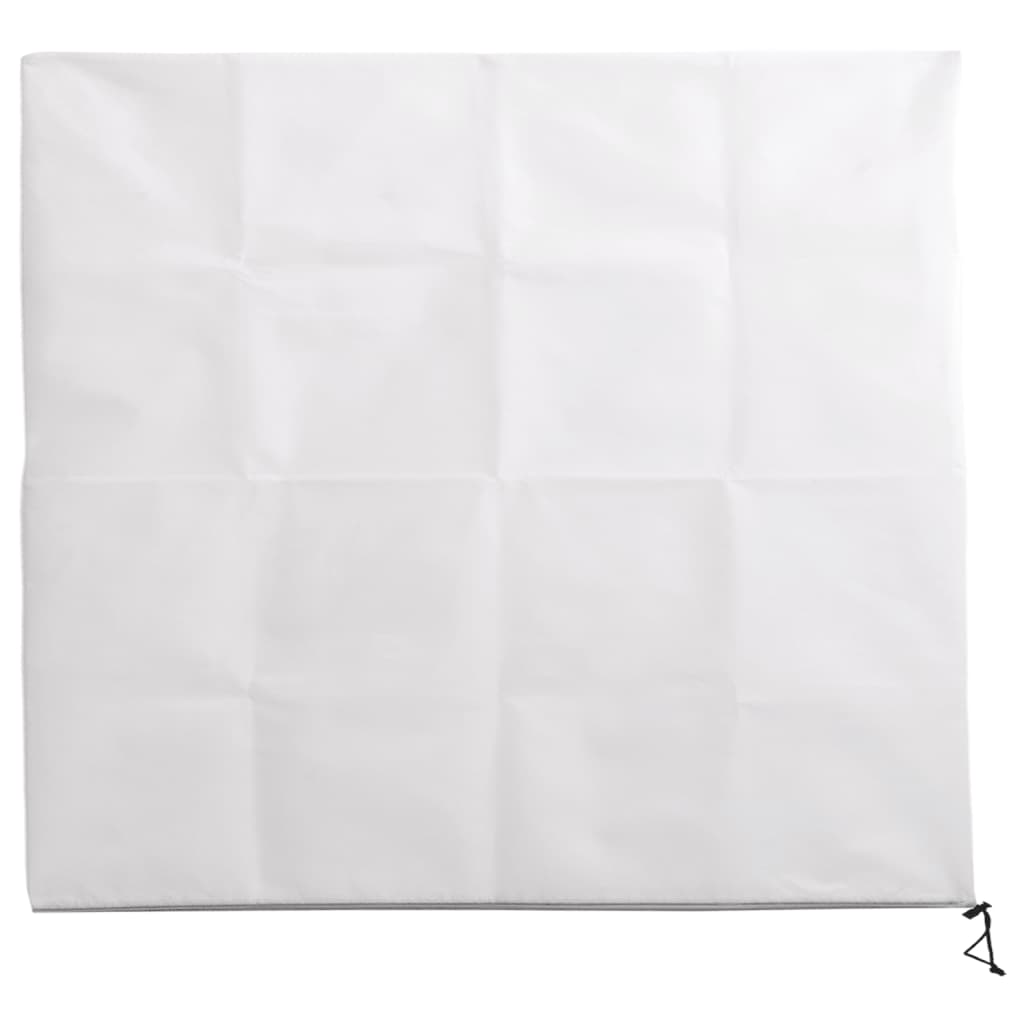 vidaXL Plant Fleece Covers with Zip 2 pcs 70 g/m² 3.93x3.5 m 3