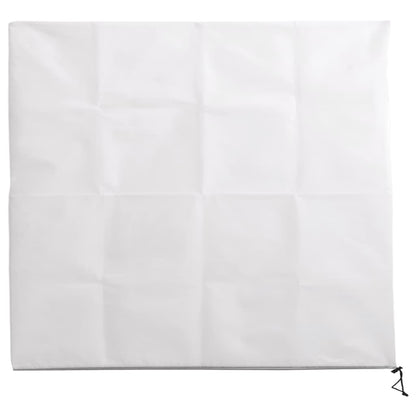 vidaXL Plant Fleece Covers with Zip 2 pcs 70 g/m² 3.93x3.5 m 3