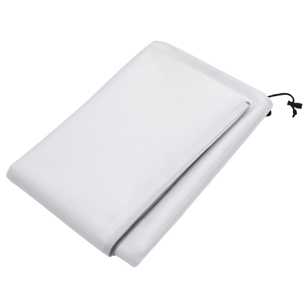 vidaXL Plant Fleece Covers with Zip 2 pcs 70 g/m² 3.93x3.5 m 4