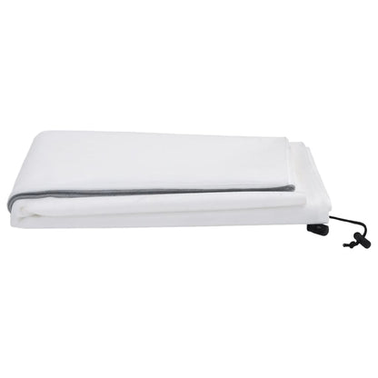 vidaXL Plant Fleece Covers with Zip 2 pcs 70 g/m² 3.93x3.5 m 5
