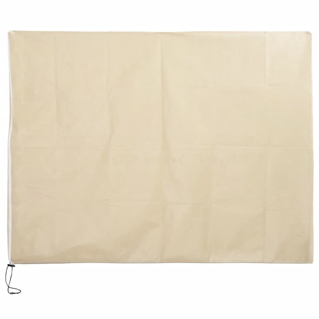 vidaXL Plant Fleece Covers with Zip 2 pcs 70 g/m² 3.93x3 m 3