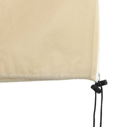 vidaXL Plant Fleece Covers with Zip 2 pcs 70 g/m² 3.93x3 m 6