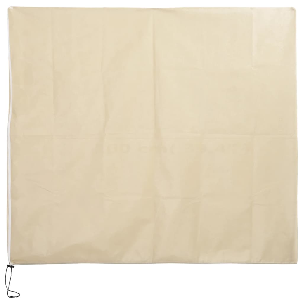 vidaXL Plant Fleece Covers with Zip 2 pcs 70 g/m² 3.93x3.5 m 3