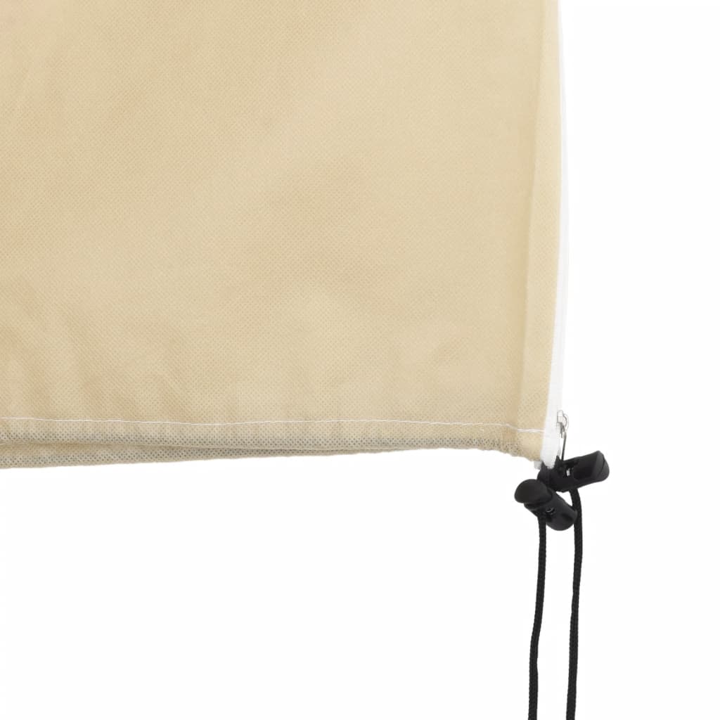 vidaXL Plant Fleece Covers with Zip 2 pcs 70 g/m² 3.93x3.5 m 6