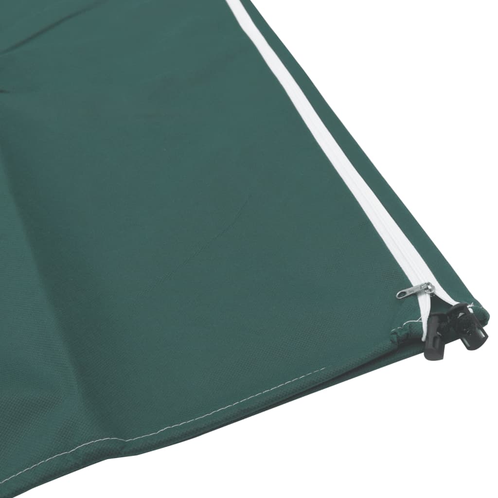 vidaXL Plant Fleece Covers with Zip 2 pcs 70 g/m² 3.93x3 m 6