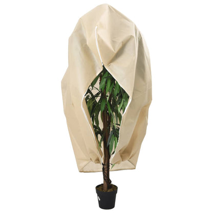 vidaXL Plant Fleece Covers with Zip 4 pcs 70 g/m² 2.36x2 m 2