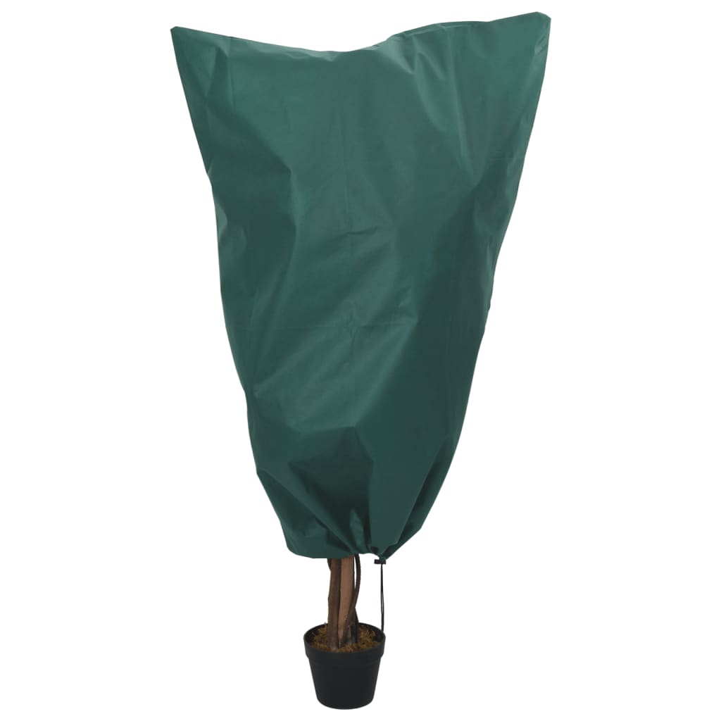 vidaXL Plant Fleece Covers with Drawstring 12 pcs 70 g/m² 0,8x1 m 2