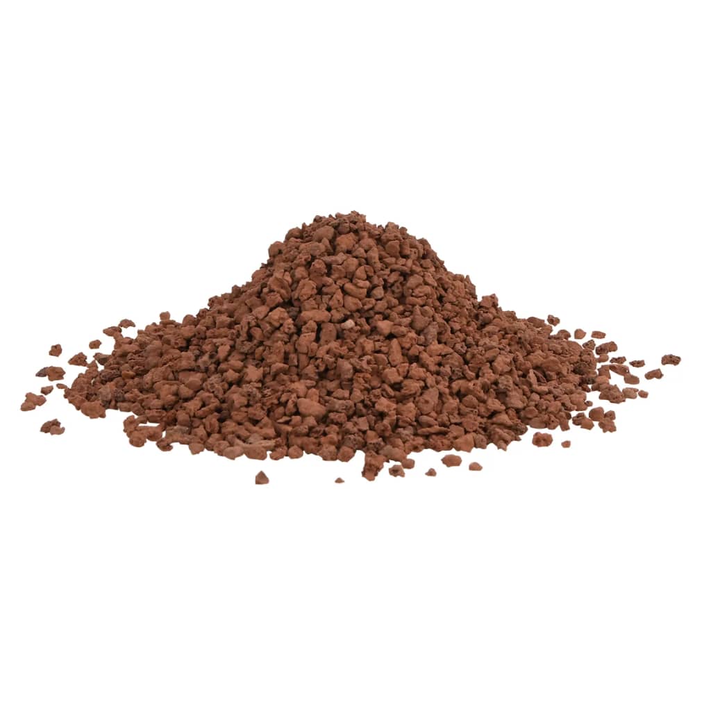 vidaXL Volcanic Rocks 25 kg Red 5-8 mm 3