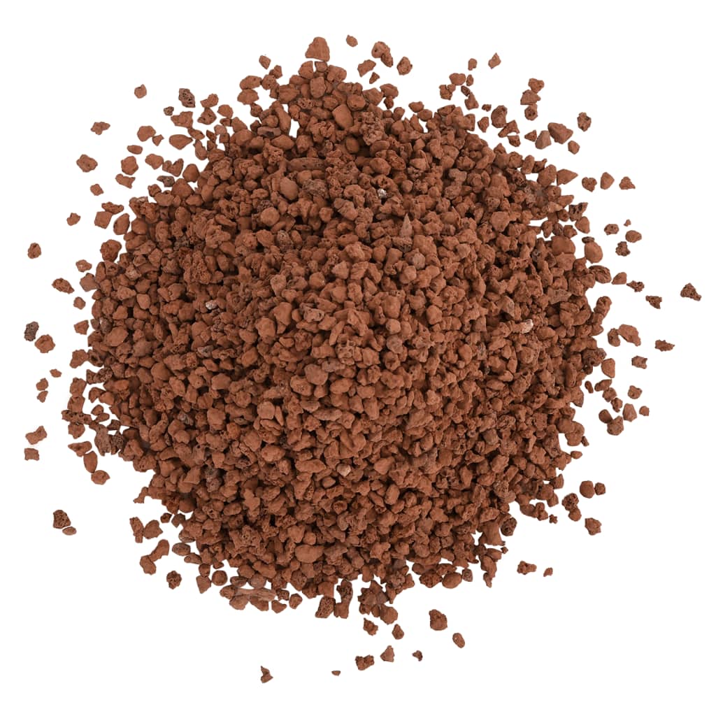 vidaXL Volcanic Rocks 25 kg Red 5-8 mm 4